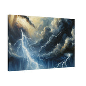 Storm Spirit Symphony Lightning Painting Canvas