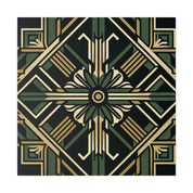 Deco Dazzle Elegance Pattern Art Deco Wall Art Canvas