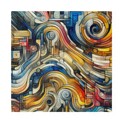 Visceral Forms Abstract Canvas