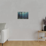 Luminary Glade Firefly Forest Painting Canvas