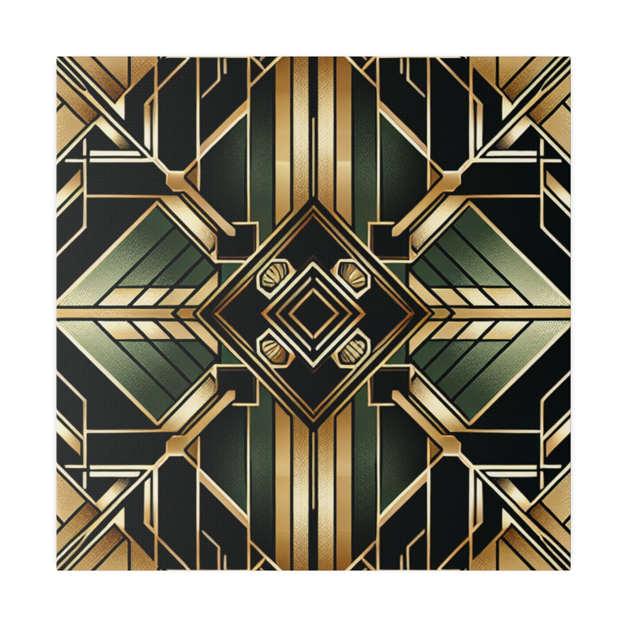 Deco Desire Burst Art Deco Wall Art Canvas