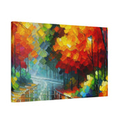 Autumn Whisper Hues Fall Painting Canvas