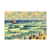 Seabreeze Reminiscence Beach Painting Canvas