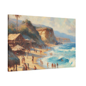 Seaside Reverie Beach Painting Canvas