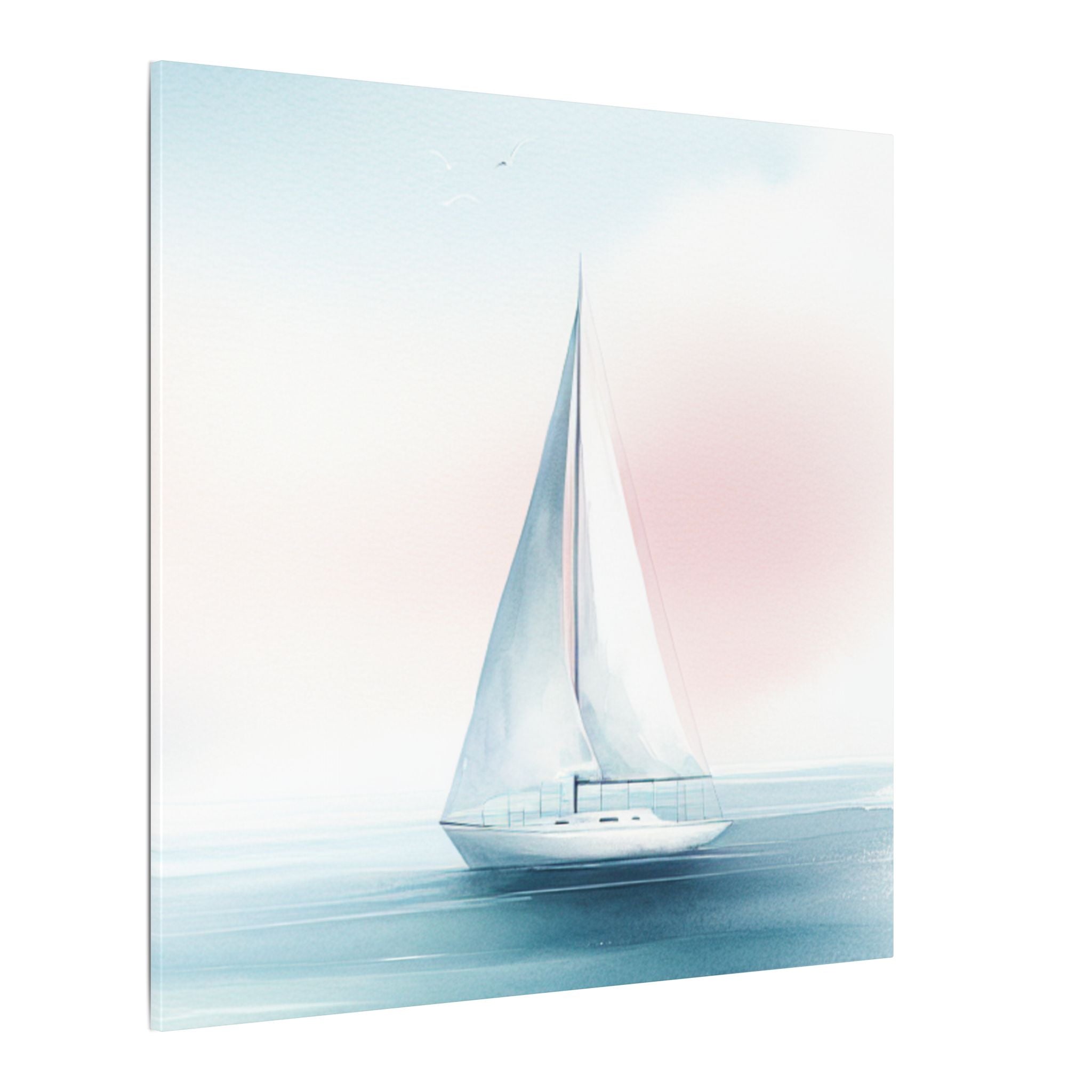 Sailboat in Quiet Waters Canvas