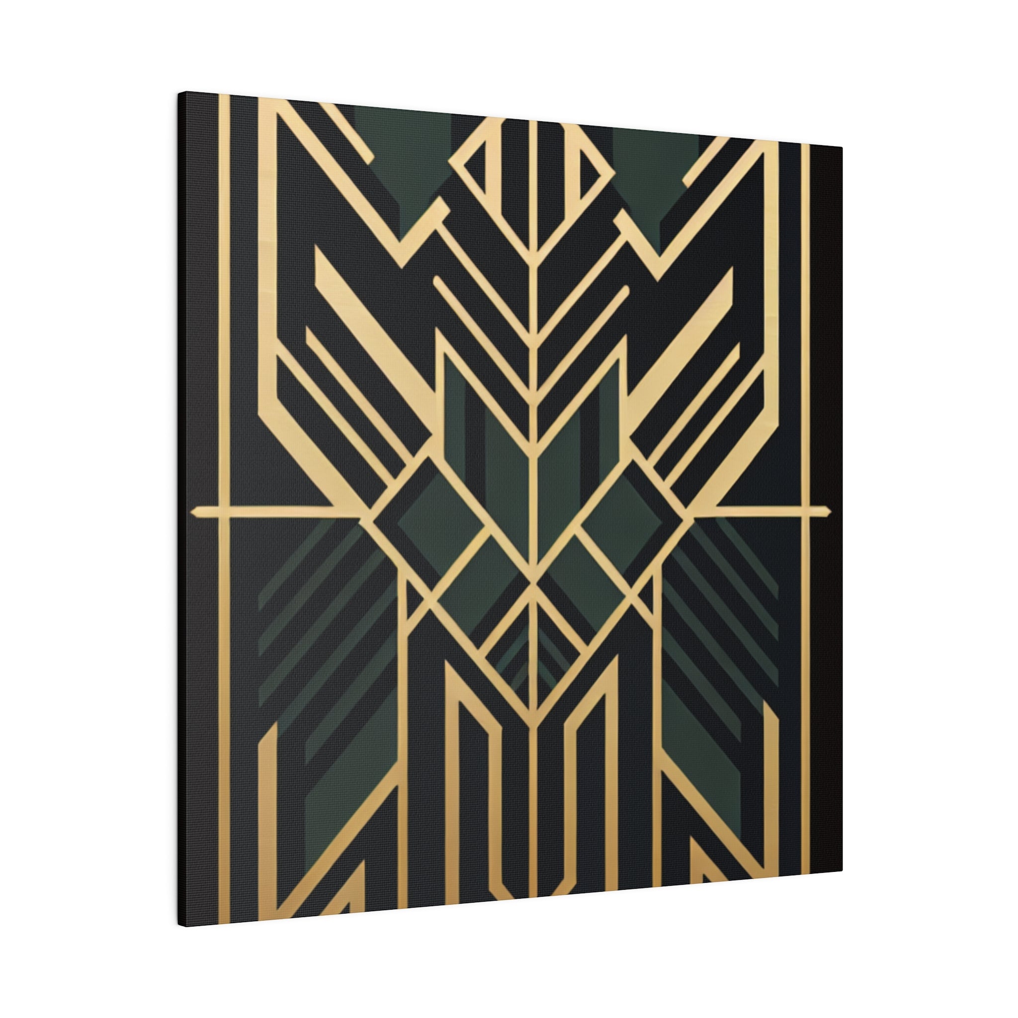 Art Deco Elegance Luxury Art Deco Wall Art Canvas