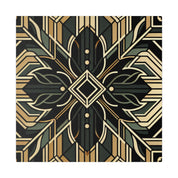 Deco Elegance Whirl Art Deco Wall Art Canvas