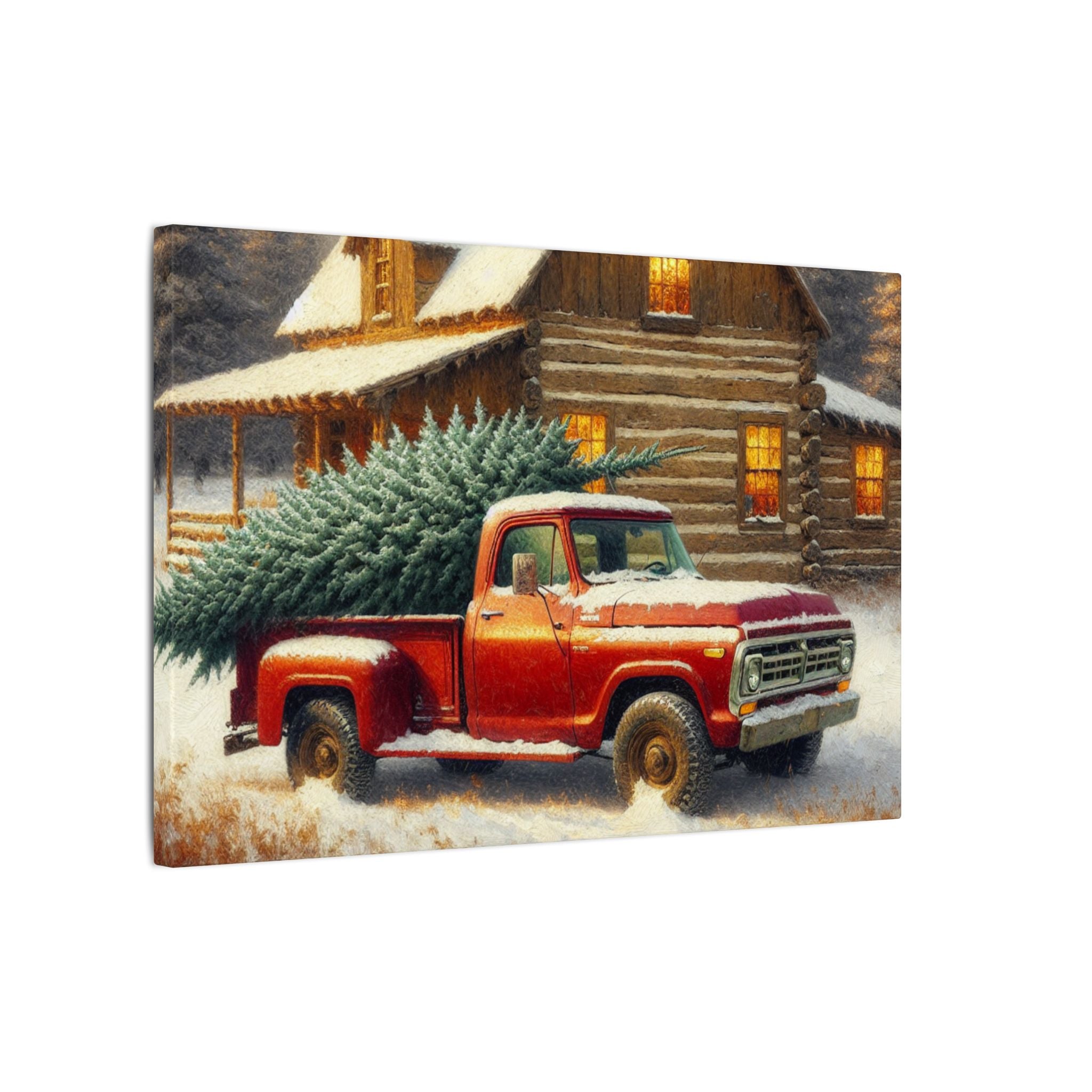 Christmas Tree Homecoming Canvas