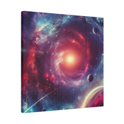 Stellar Nebula Galactic Outer Space Wall Art Canvas