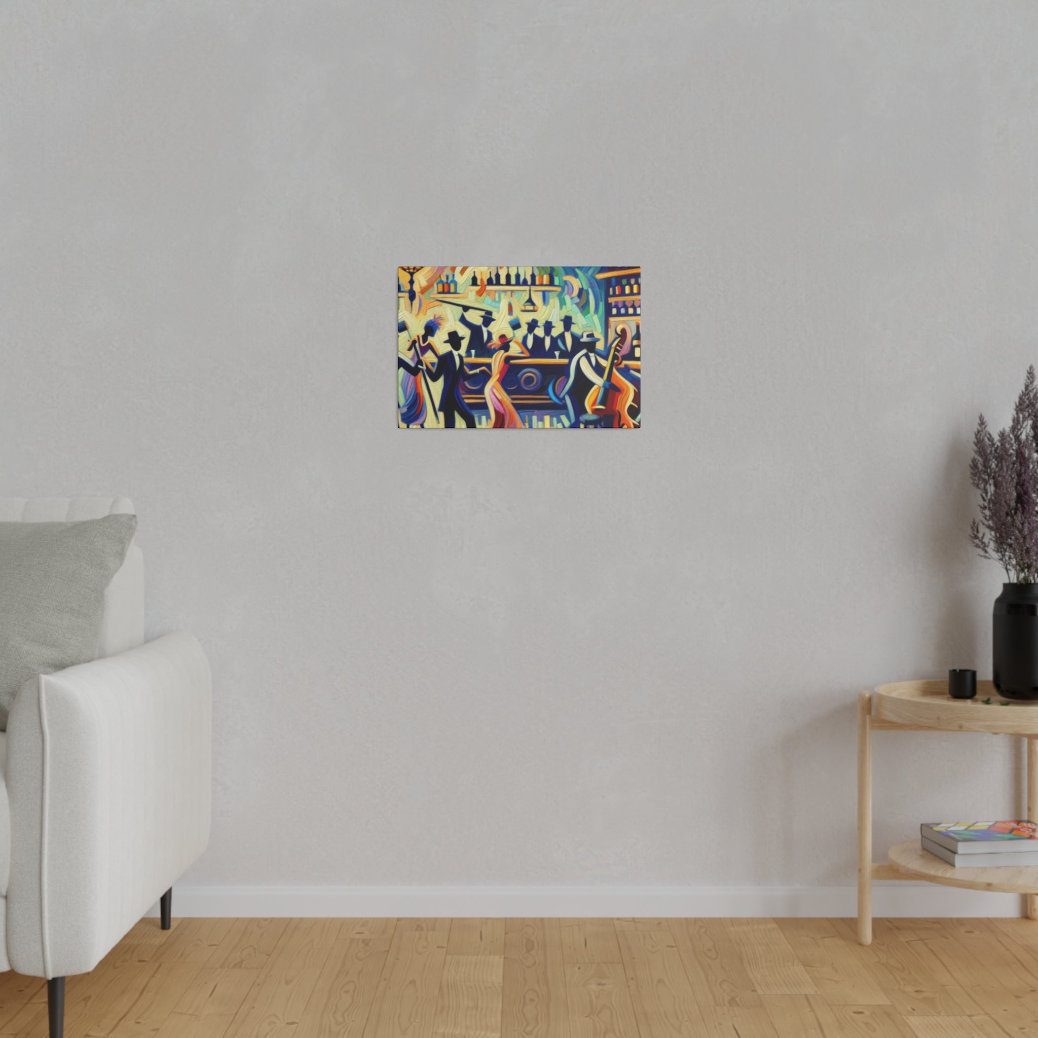 Razzle Dazzle Underground Retro Speakeasy Bar Art Canvas