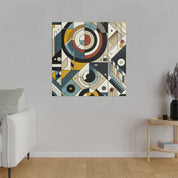 Vivid Geometric Symphony Geometric Painting Canvas