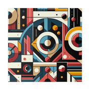 Kaleidoscopic Visions A Maximalist Geometric Odyssey Geometric Painting Canvas