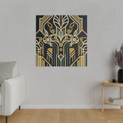 Luxe Dreamscape Pattern Art Deco Wall Art Canvas