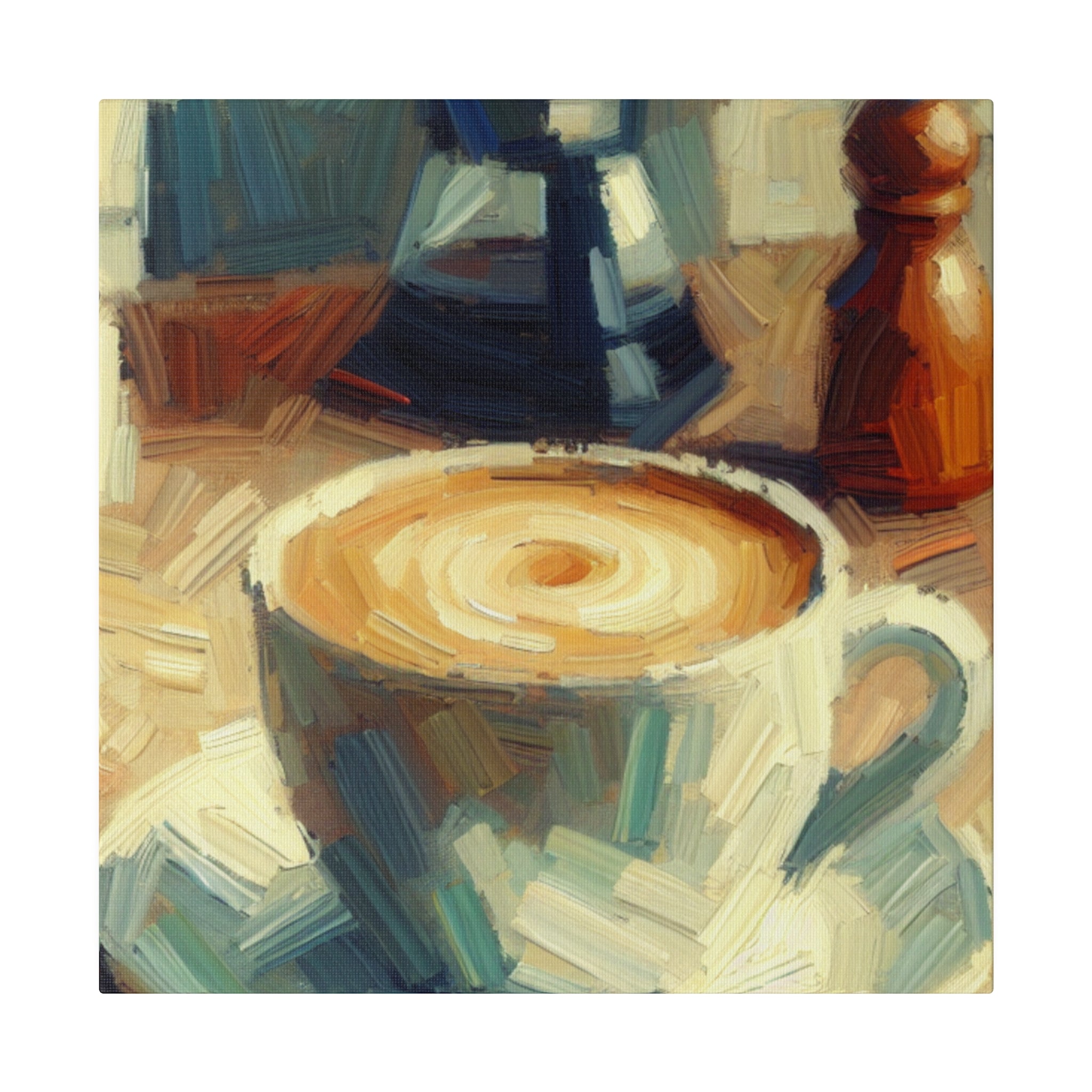 Homey Coffee Table Art Painting Coffee Wall Art Canvas