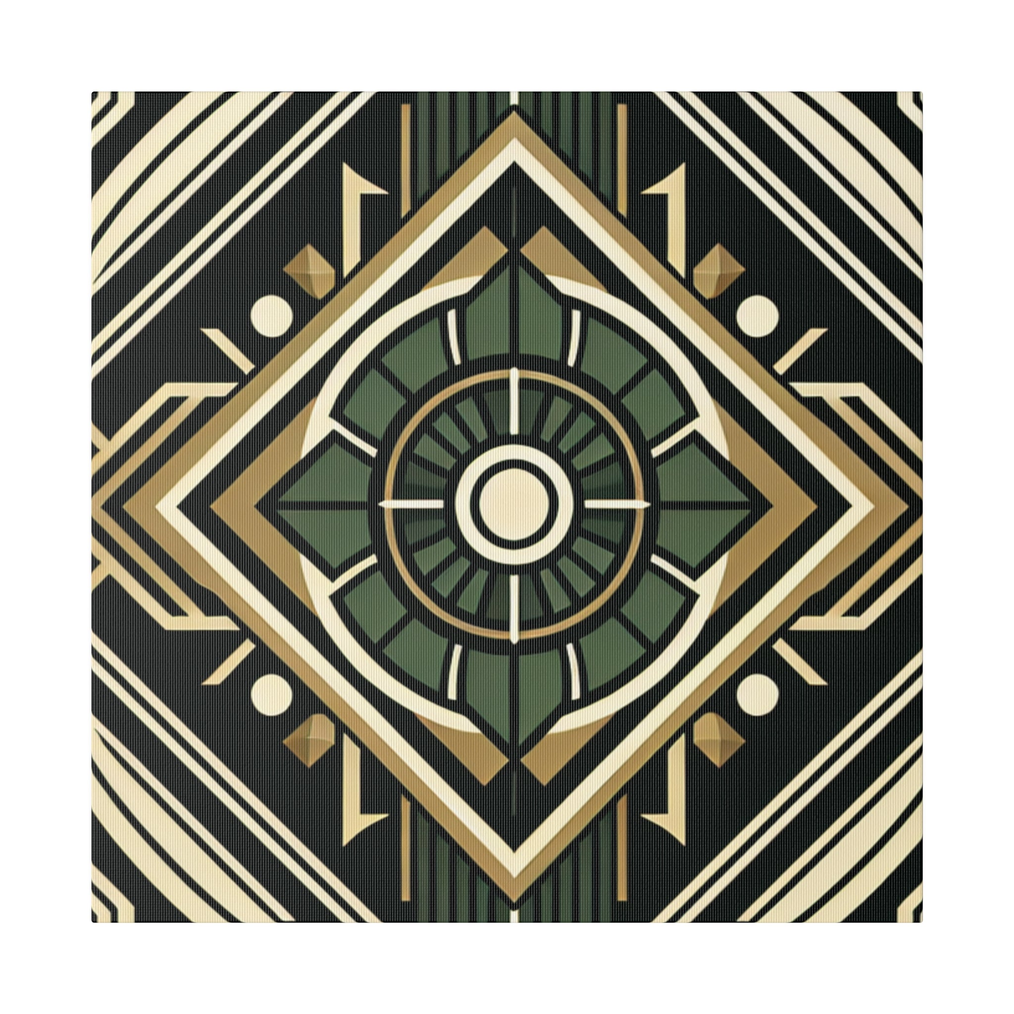 Deco Dreamline Geometry Art Deco Wall Art Canvas