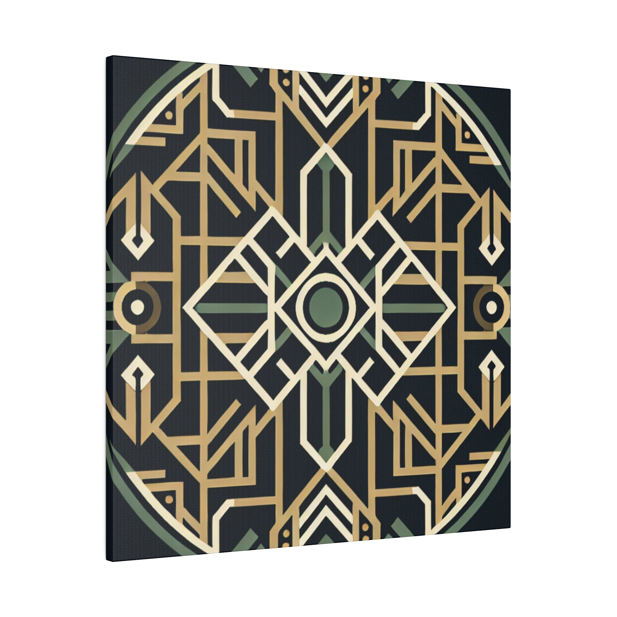 Deco Dazzle Cascade Art Deco Wall Art Canvas