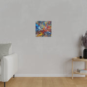 Striking Splatter Art Abstract Painting Canvas