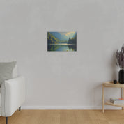 Lake Serenity Bliss Lake Painting Canvas