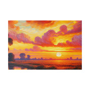 Solaris Meltdown Harmony Sunset Painting Canvas