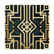 Deco Dream Fusion Pattern Art Deco Wall Art Canvas