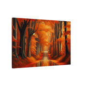 Stillness After Fall Rain Canvas