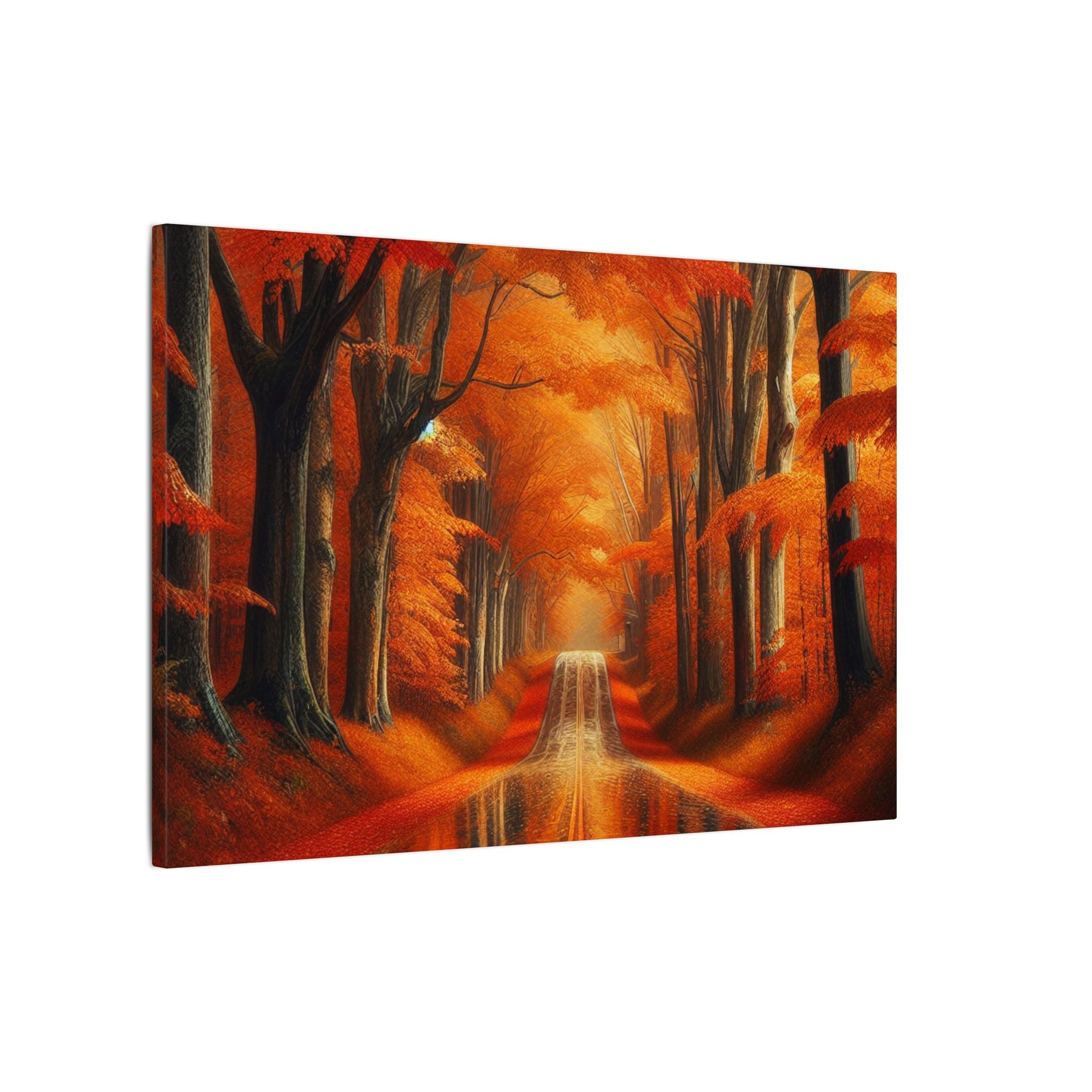 Stillness After Fall Rain Canvas