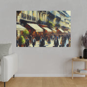 Arcadian Symphony French Street Painting Canvas