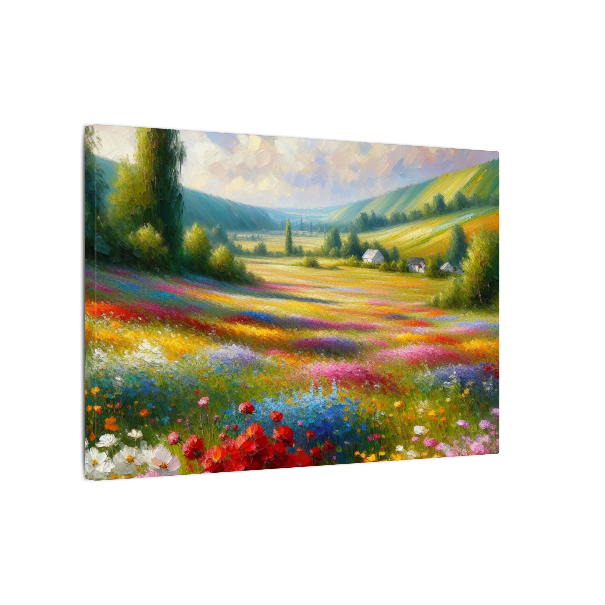Countryside Wildflower Meadow Canvas