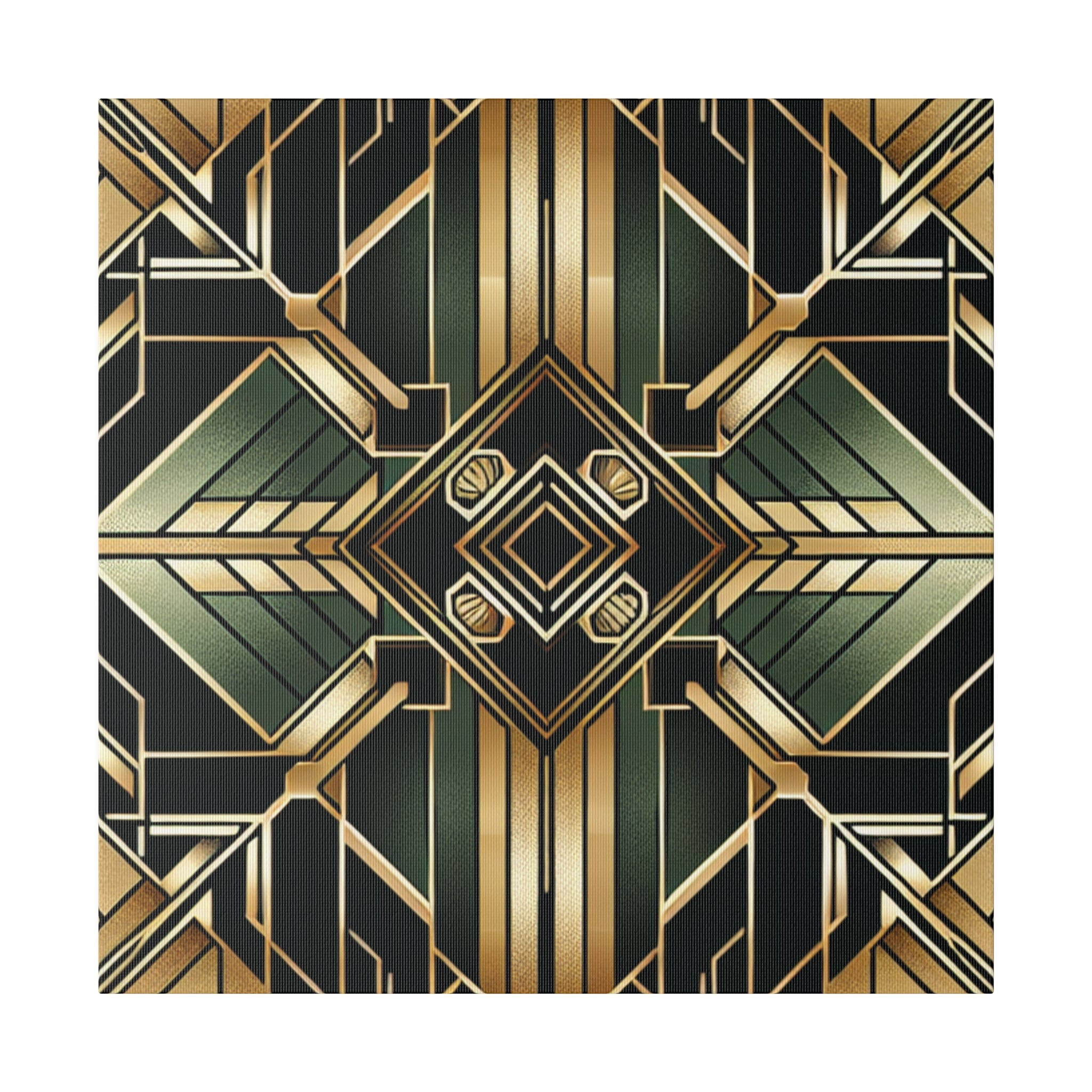 Deco Desire Burst Art Deco Wall Art Canvas