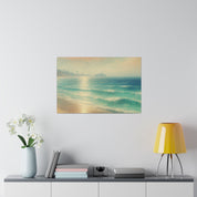 Impressionist Seashore Symphony Beach Painting Canvas