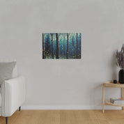 Luminary Glade Firefly Forest Painting Canvas