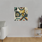 Kaleidoscopic Perceptions Geometric Symphony Geometric Painting Canvas