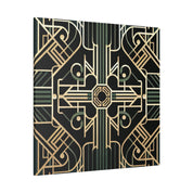 Deco Distinction Elegance Pattern Art Deco Wall Art Canvas