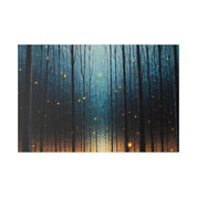 Forest Painting | Firefly Forest Landscape Canvas