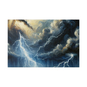 Storm Spirit Symphony Lightning Painting Canvas