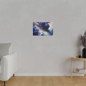 Stormy Azure Mastery Landscape Painting Canvas