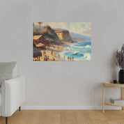 Seaside Reverie Beach Painting Canvas