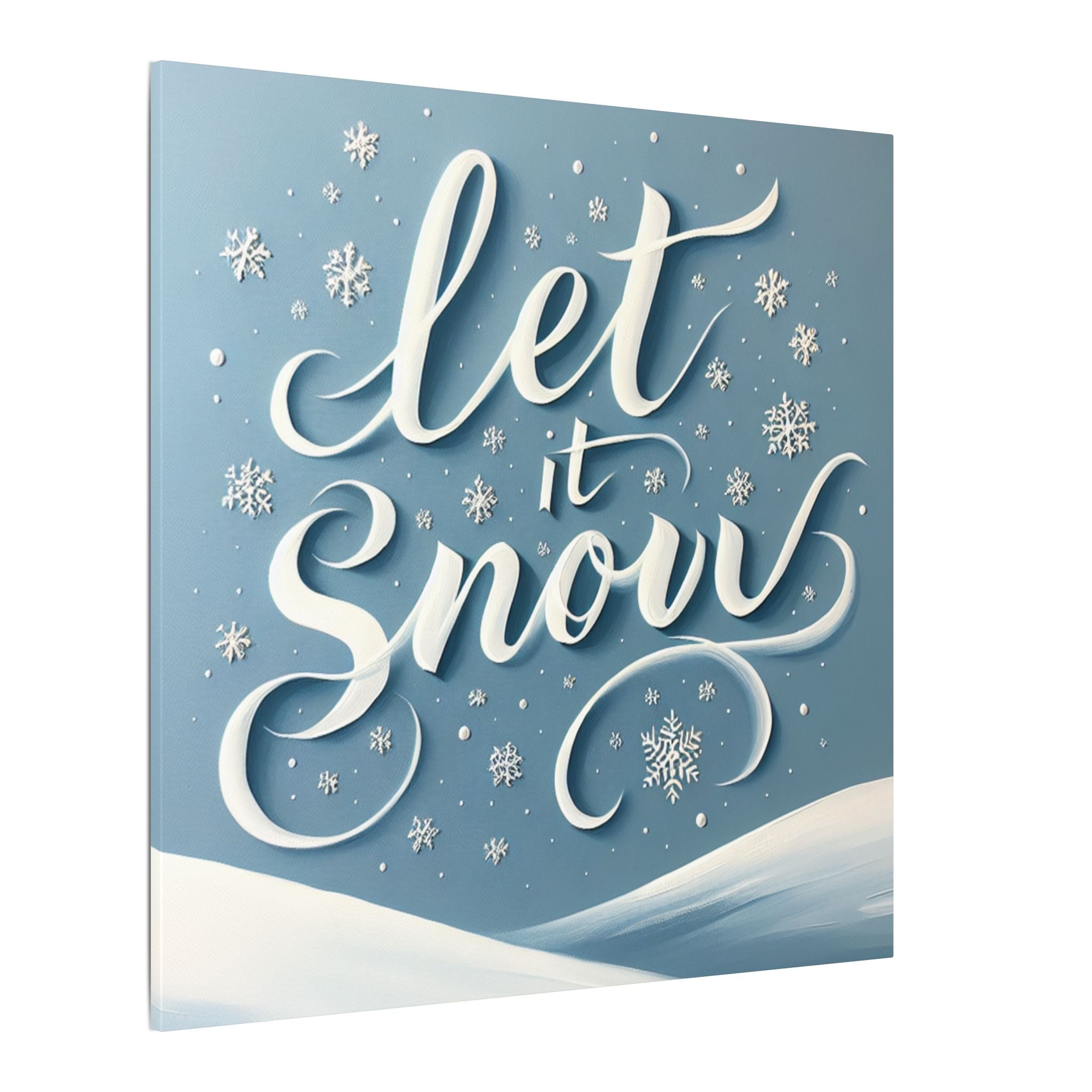 Let It Snow Canvas