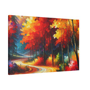 Harvest Aura Symphony Fall Painting Canvas