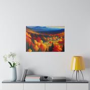 Autumn Symphony Unfolded Fall Painting Canvas