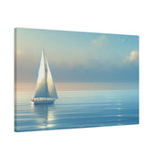 Sailor's Repose Sailboat Painting Canvas