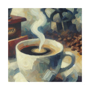 Rustic Craft Coffee Artwork Coffee Painting Canvas