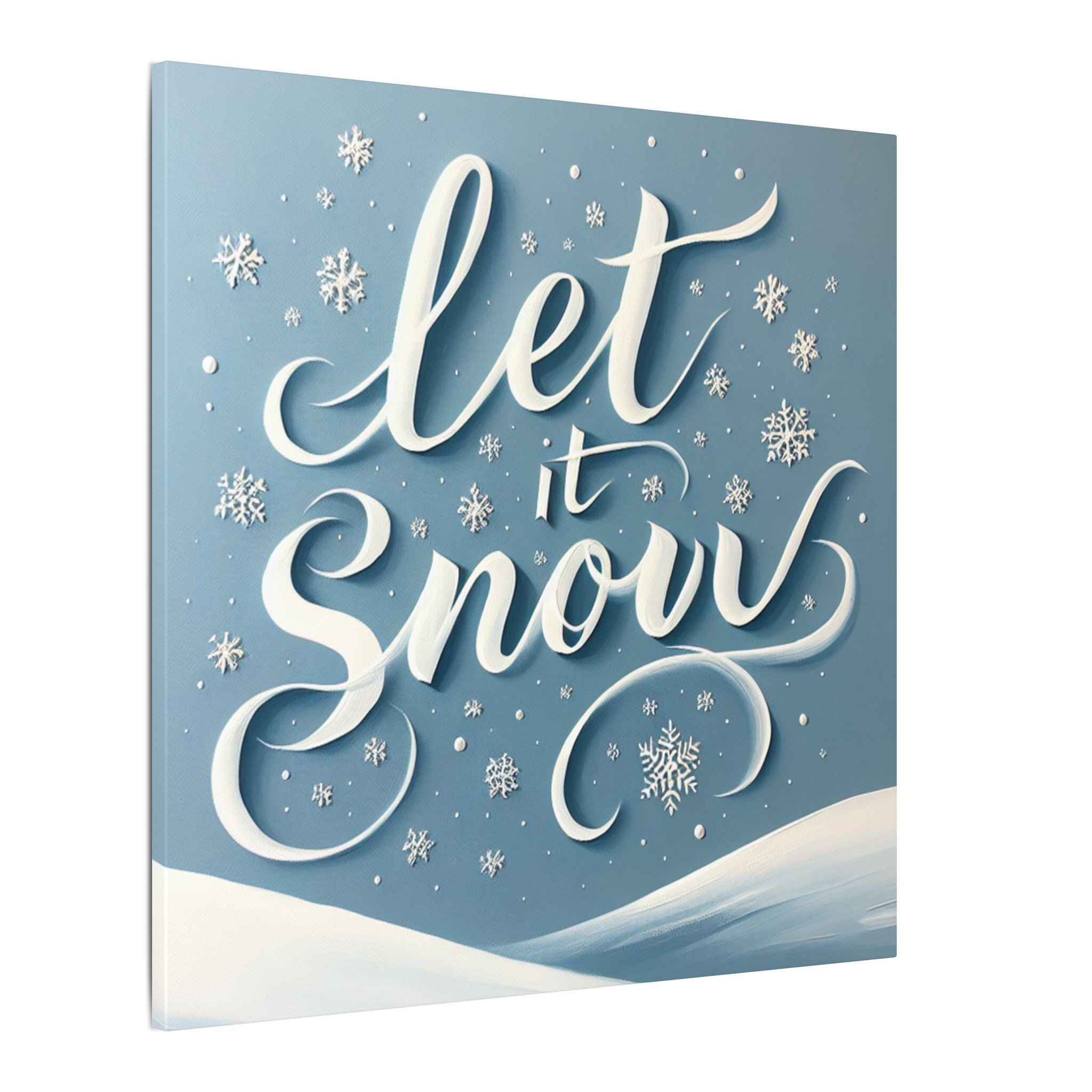 Let It Snow Canvas