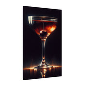 Manhattan Cocktail Modern Canvas