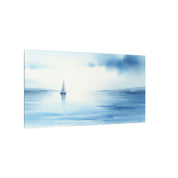 Quiet Bay Sailboat Canvas
