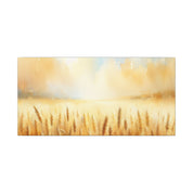 Golden Wheat Field Canvas