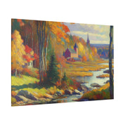 Autumn Whisper Symphony Fall Painting Canvas