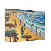 Seashore Reverie Coastal Decor Impressionist Beach Painting Canvas