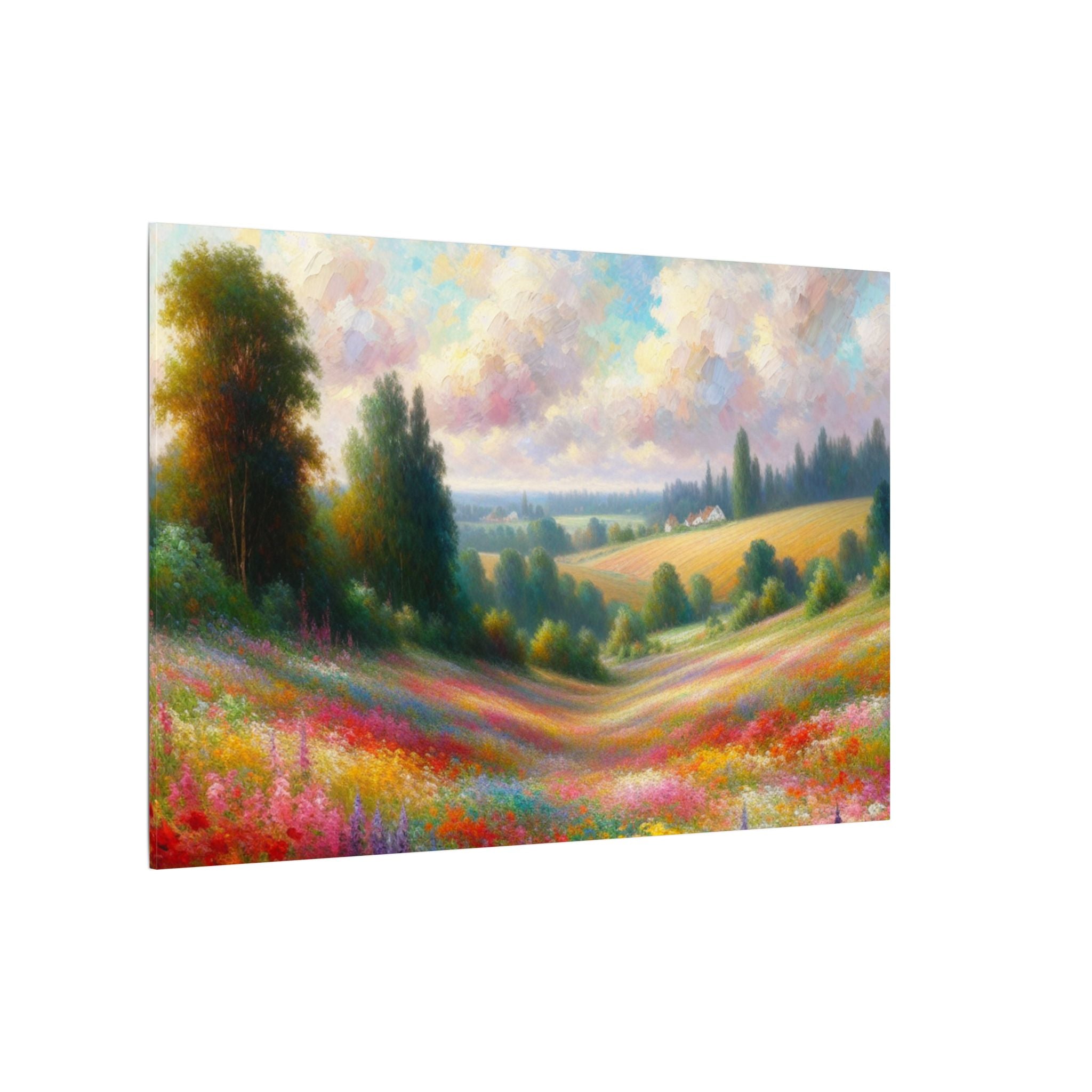 Summer Wildflower Meadow Canvas