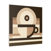 Sleek Aesthetics Coffee Canvas Coffee Wall Art Canvas